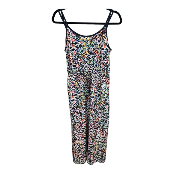 Athleta Sunbeam Easy Breezy Multicolor Spaghetti Strap Midi Dress - Picture 11 of 12